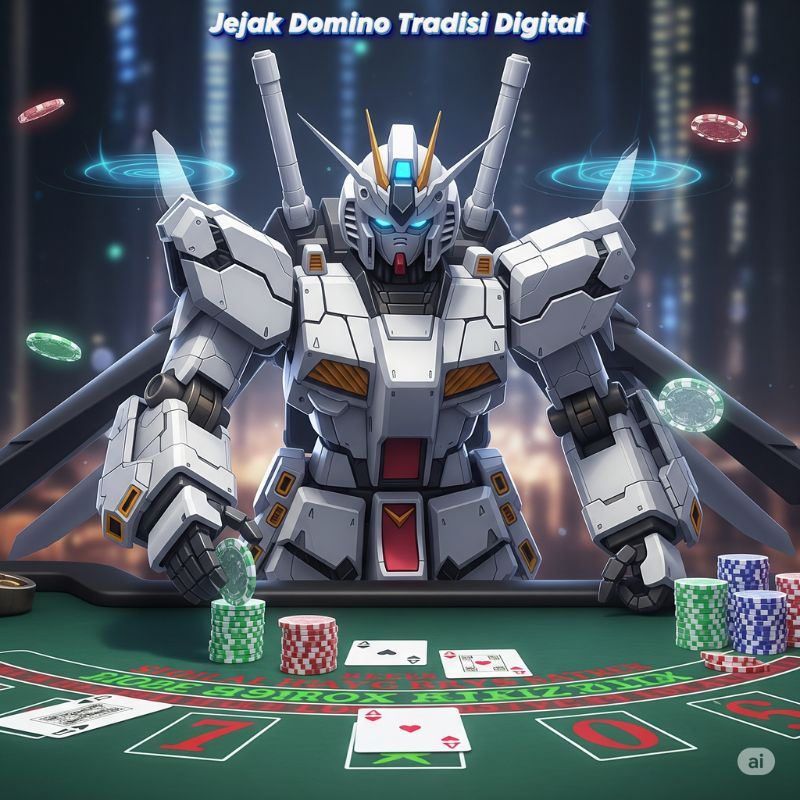 Jejak Domino Tradisi Digital
